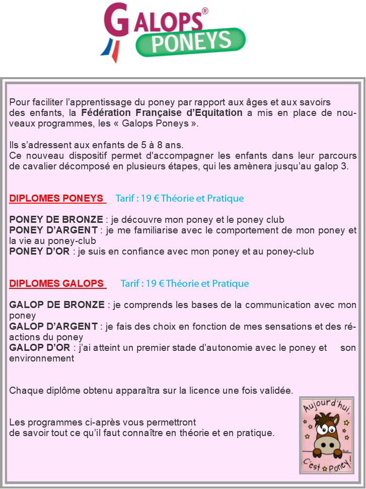Galops 1